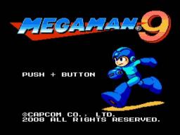 Mega Man 9 Title Screen